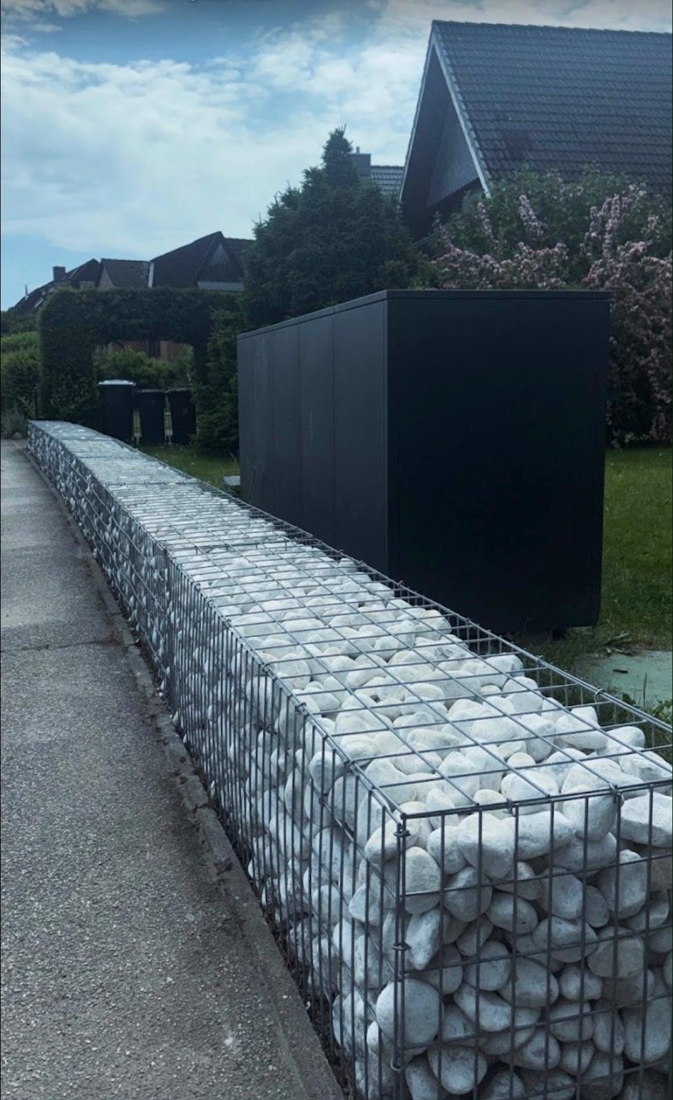 Gabionen - Topclean Gartenbau Lübeck